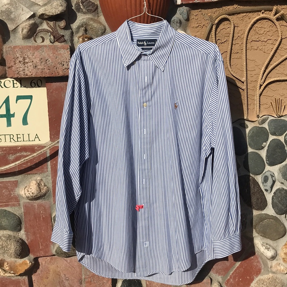 Ralph Lauren yarmouth cotton dress shirt 16–34